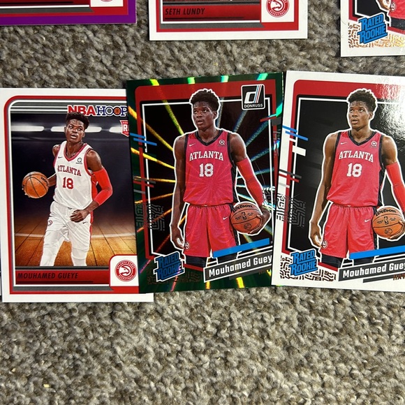Atlanta Hawks Rookie Card Lot Panini Prizm, Donruss, Select, and NBA Hoops RC - Picture 5 of 7